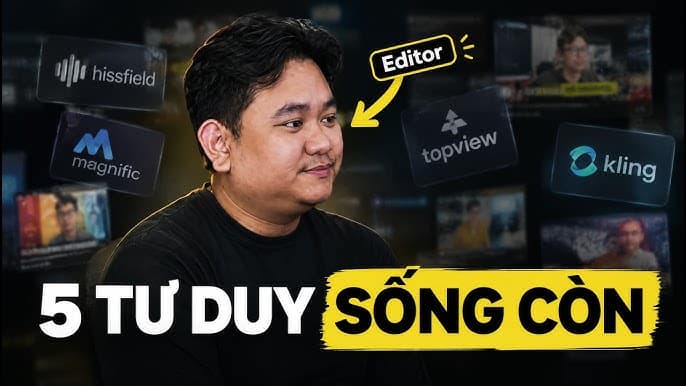 LÀM CHỦ AI HAY BỊ AI ĐÀO THẢI? ĐỊNH HƯỚNG NÀO DÀNH CHO EDITOR | CROM CREATOR